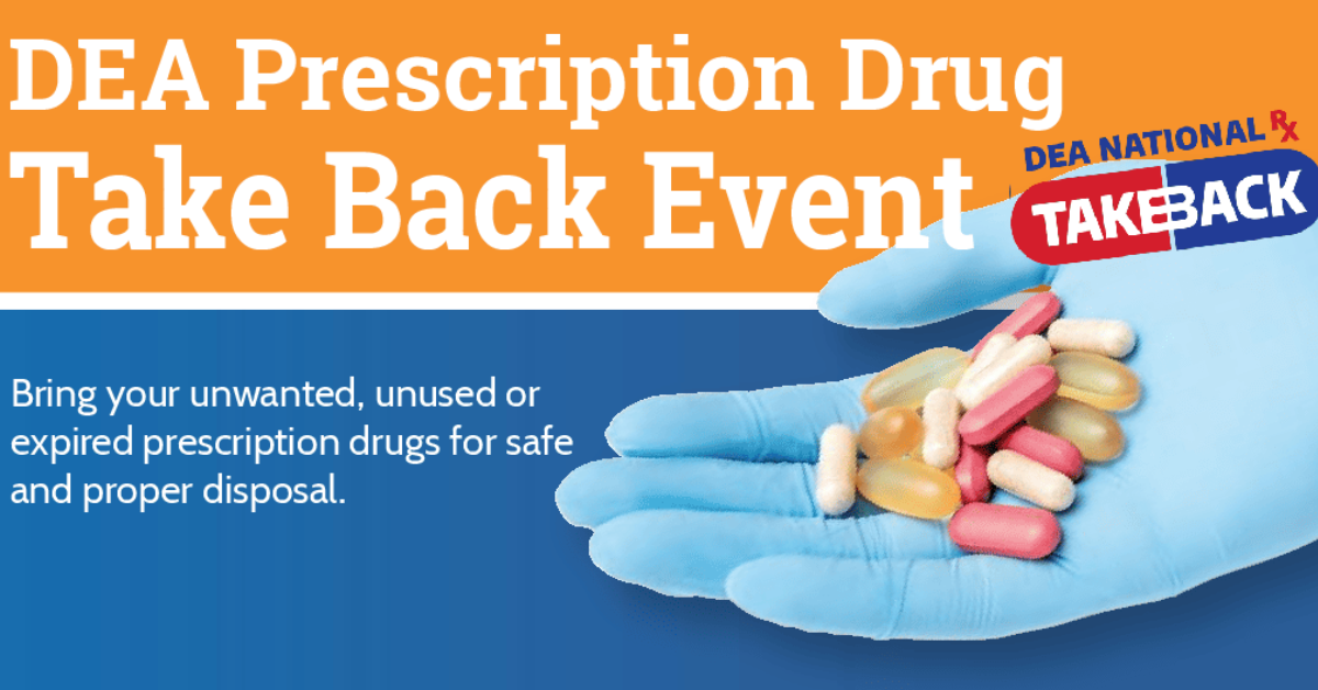 Don't miss Prescription Drug Take Back Day on April 22 Family